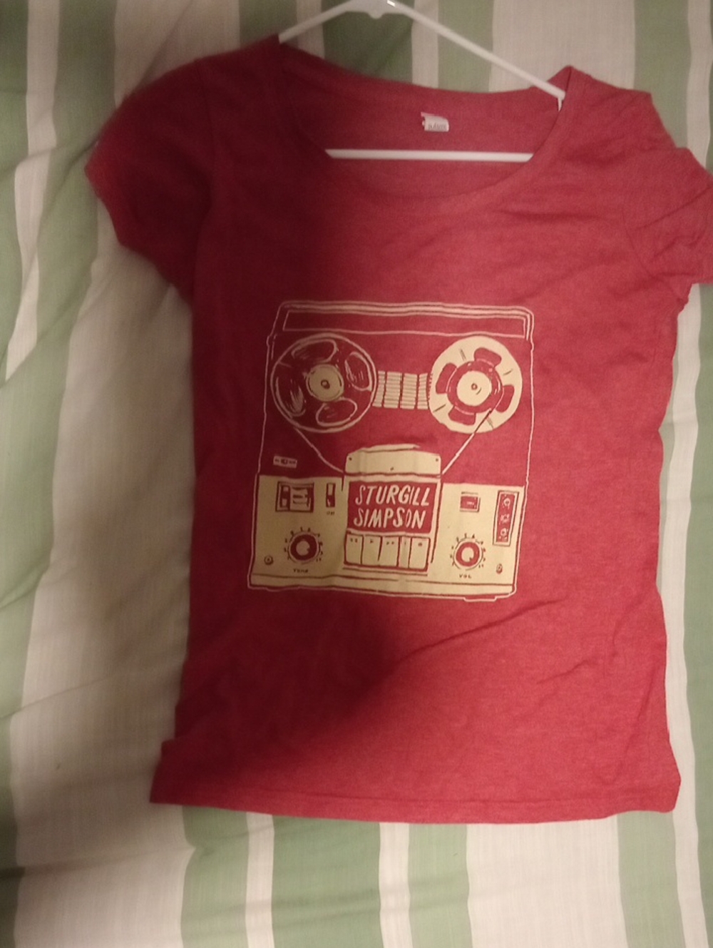 Tultex Pink-Red Heather Short Sleeve Tee